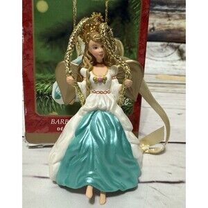 Hallmark Keepsake 2000 Barbie Angel of Joy Christmas Tree Hanging Ornament 3"
